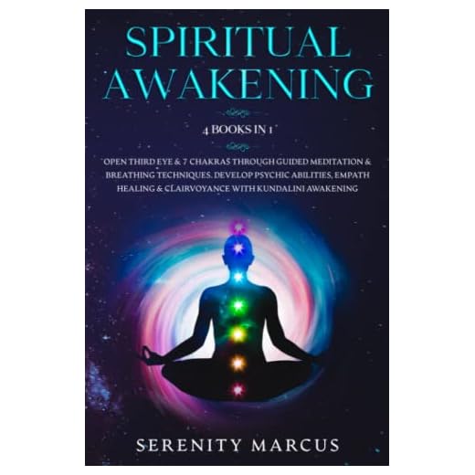 spiritual awakening: this book includes: open third eye & 7 chakras through guided meditation & breathing techniques. develop psychic abilities, empath healing & clairvoyance with kundalini awakening.