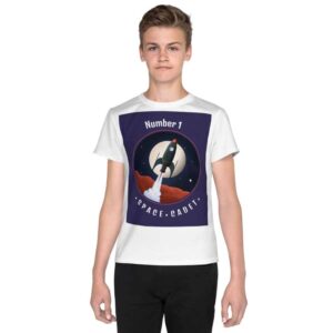 Space Cadet Youth crew neck t-shirt