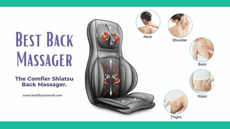 best back massager the comfier shiatsu back massager